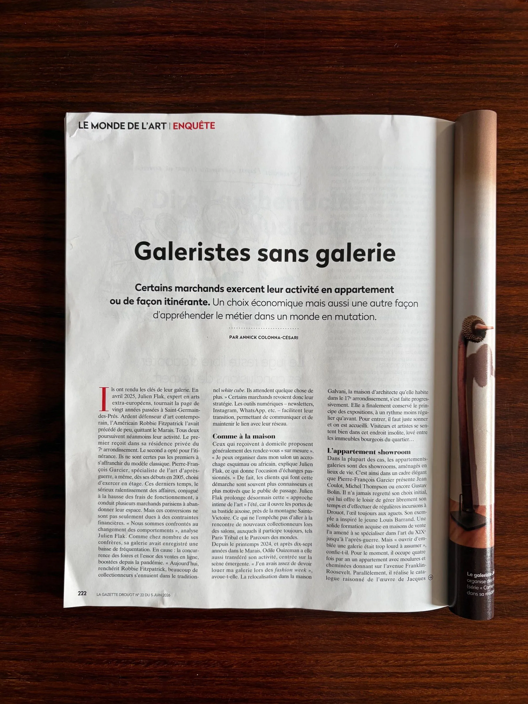 LA GAZETTE DROUOT N° 22 DU 5 JUIN 2026